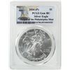 Image 1 : 2016-P $1 American Silver Eagle Coin PCGS Gem BU Struck at the Philadelphia Mint