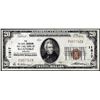 Image 1 : 1929 $20 National Bank of Roanoke, VA CH# 11817 National Currency Note