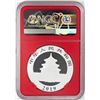 Image 2 : 2019 China 10 Yuan Panda Silver Coin NGC MS70 Early Releases Red Core