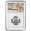 Image 1 : 393-294 BC Attica Athens AR Tetradrachm Athena Owl Coin NGC VF