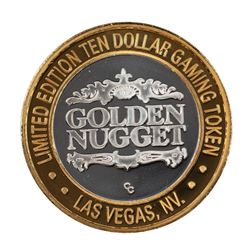 .999 Silver Golden Nugget Las Vegas $10 Limited Edition Casino Gaming Token