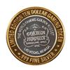 Image 2 : .999 Silver Golden Nugget Las Vegas $10 Limited Edition Casino Gaming Token