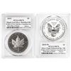 Image 2 : 2019 Pride of Nations American Eagle & Canadian Maple Leaf Coin Set PCGS PR70 Signed
