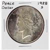 Image 1 : 1928-S $1 Peace Silver Dollar Coin