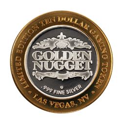 .999 Silver Golden Nugget Las Vegas $10 Limited Edition Casino Gaming Token