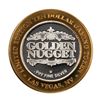 Image 1 : .999 Silver Golden Nugget Las Vegas $10 Limited Edition Casino Gaming Token