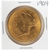 Image 1 : 1904 $20 Liberty Head Double Eagle Gold Coin