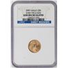 Image 1 : 2007 $5 American Gold Eagle Coin NGC Gem Uncirculated Early Releases