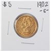 Image 1 : 1902-S $5 Liberty Head Half Eagle Gold Coin