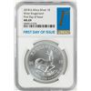 Image 1 : 2018 South Africa Krugerrand Silver Coin NGC MS69 First Day of Issue