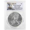 Image 1 : 2016-P $1 American Silver Eagle Coin PCGS Gem BU Struck at the Philadelphia Mint