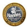 Image 2 : .999 Fine Silver Harrah's Casino Las Vegas, Nevada $10 Limited Edition Gaming Token