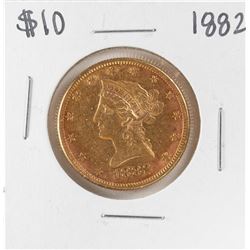 1882 $10 Liberty Head Eagle Gold Coin