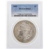 Image 1 : 1889 $1 Morgan Silver Dollar Coin PCGS MS63