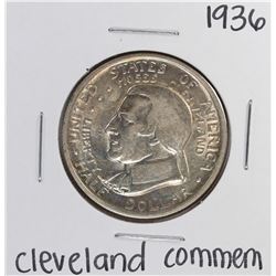 1936 Cleveland Centennial Commemorative Half Dollar Coin