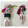 Image 1 : Two Hopi Flat Dolls by John David Sr.