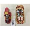 Image 8 : Two Unique Hopi Dolls with Cradles