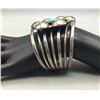 Image 7 : Unique Turquoise 'Flower' Cuff Bracelet