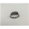 Image 4 : Sterling Silver and Gold Nugget Ring