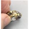 Image 5 : Sterling Silver and Gold Nugget Ring