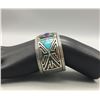 Image 8 : Navajo Inlay Cuff Bracelet