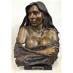 Sweet Sioux Bronze by Greg Polutanovich