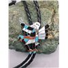Image 1 : Vintage Zuni Inlay Bolo from Jewel Box Collection