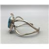 Image 5 : Vintage Turquoise and Sterling Silver Bracelet