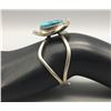 Image 7 : Vintage Turquoise and Sterling Silver Bracelet