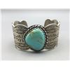 Image 1 : Sterling Silver and Turquoise Bracelet
