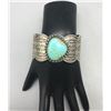 Image 6 : Sterling Silver and Turquoise Bracelet