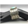 Image 7 : Sterling Silver and Turquoise Bracelet