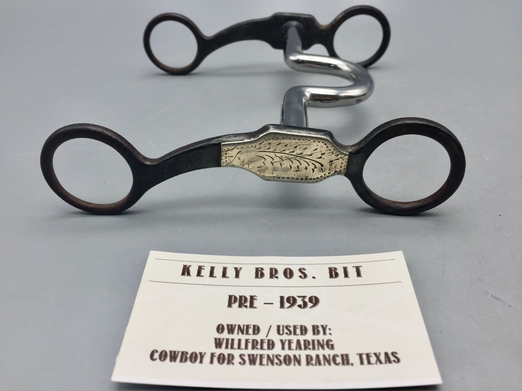 Kelly Bros. Horse Bit
