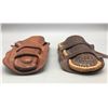 Image 10 : Two Double Loop Leather Holsters