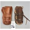 Image 11 : Two Double Loop Leather Holsters