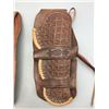 Image 3 : Two Double Loop Leather Holsters