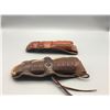 Image 9 : Two Double Loop Leather Holsters