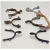 Image 1 : Group of Six Single Spurs