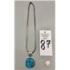 Image 9 : Turquoise and Sterling Silver Necklace