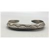 Image 1 : Nice Coin Silver Ingot Bracelet - Old School Style