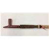 Image 1 : Antique Catlinite Pipe with Decorative Stem