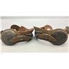 Image 7 : Large Crockett Renalde Spurs with Straps