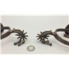 Image 10 : Antique Buermann Drop Shank Spurs