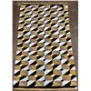 Image 7 : Vintage Optical Illusion Navajo Textile