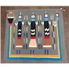 Image 1 : Vintage Pictorial Navajo Textile