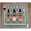 Image 8 : Vintage Pictorial Navajo Textile