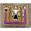 Image 1 : Rainbow Yei Navajo Textile