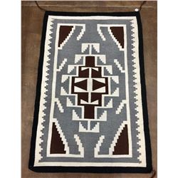 Two Grey Hills Navajo Textile