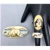 Image 1 : Ivory Rings and Pin