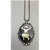 Image 2 : Apache Gaun Dancer Inlay Pendant
